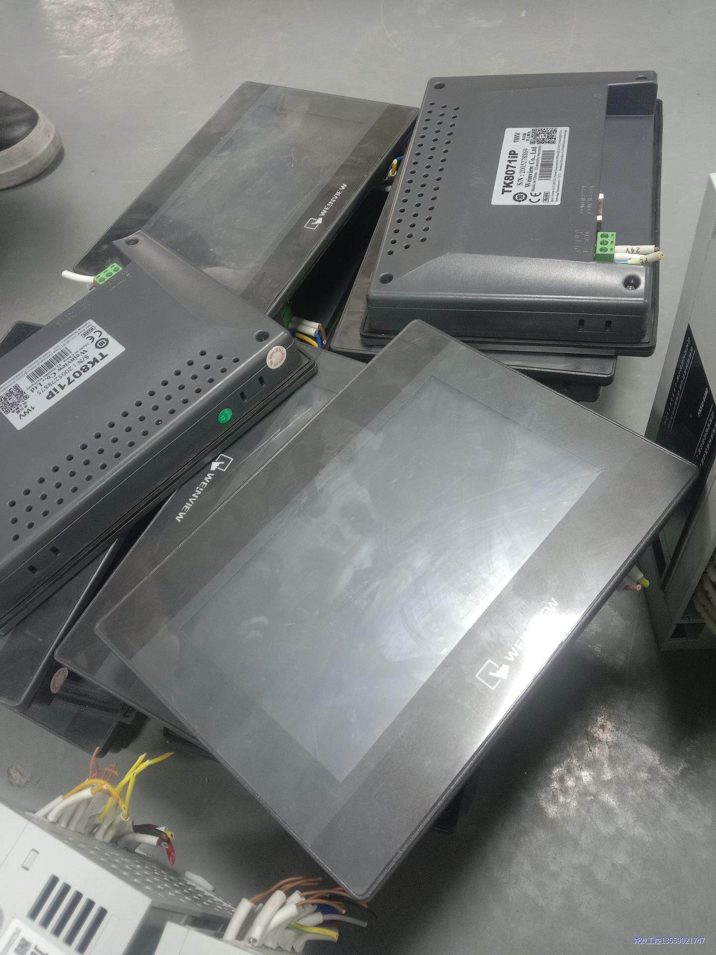 维纶触控屏幕7寸 TK8071IP 二手拆机，带网路接口，原装议价商品
