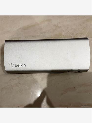 拓展坞 原装贝尔金 F4U095 拓展坞 thunderbo