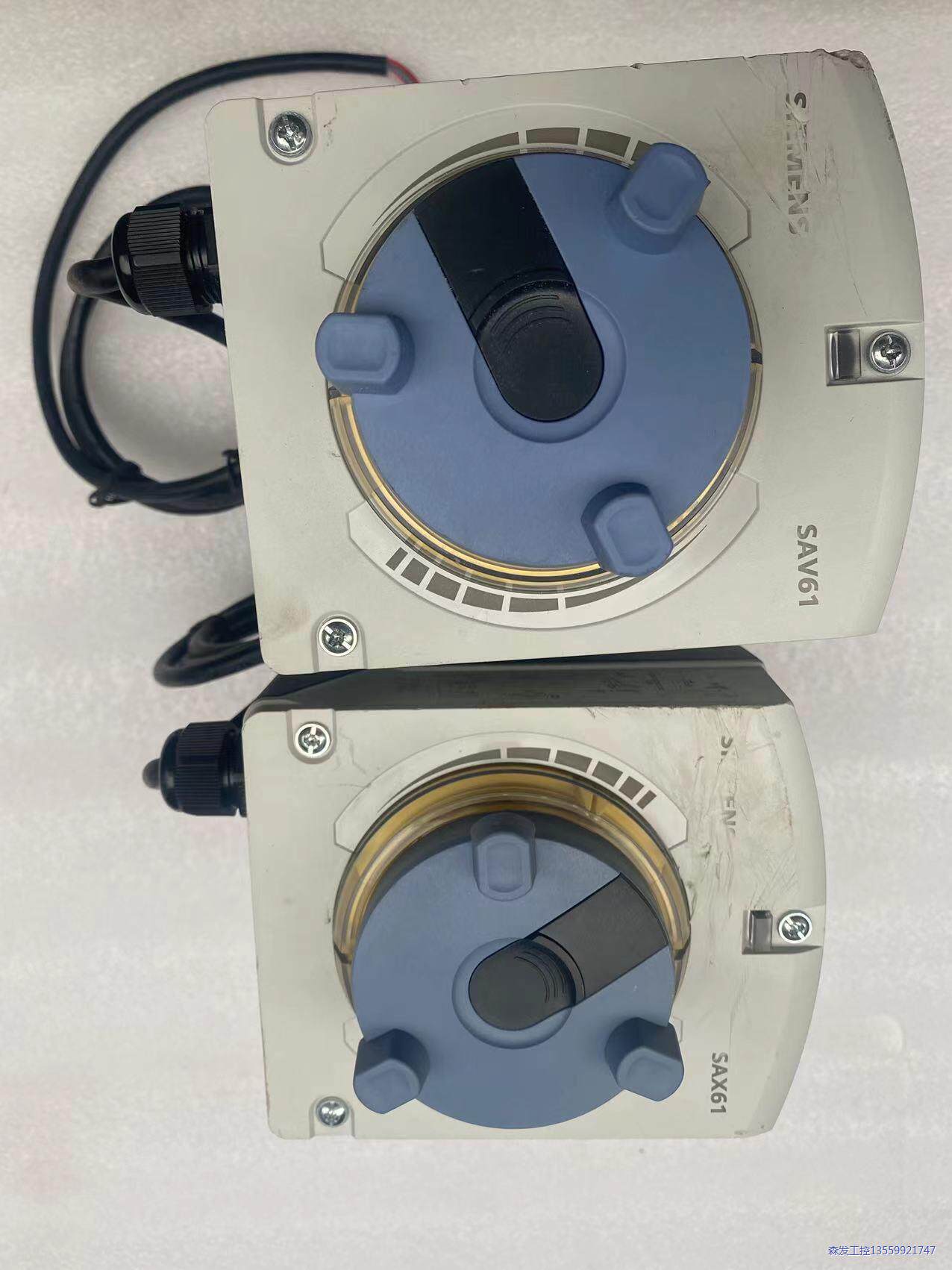 西门子电动执行器SAV61 SAX61各一台,成色如图,拿议价商品