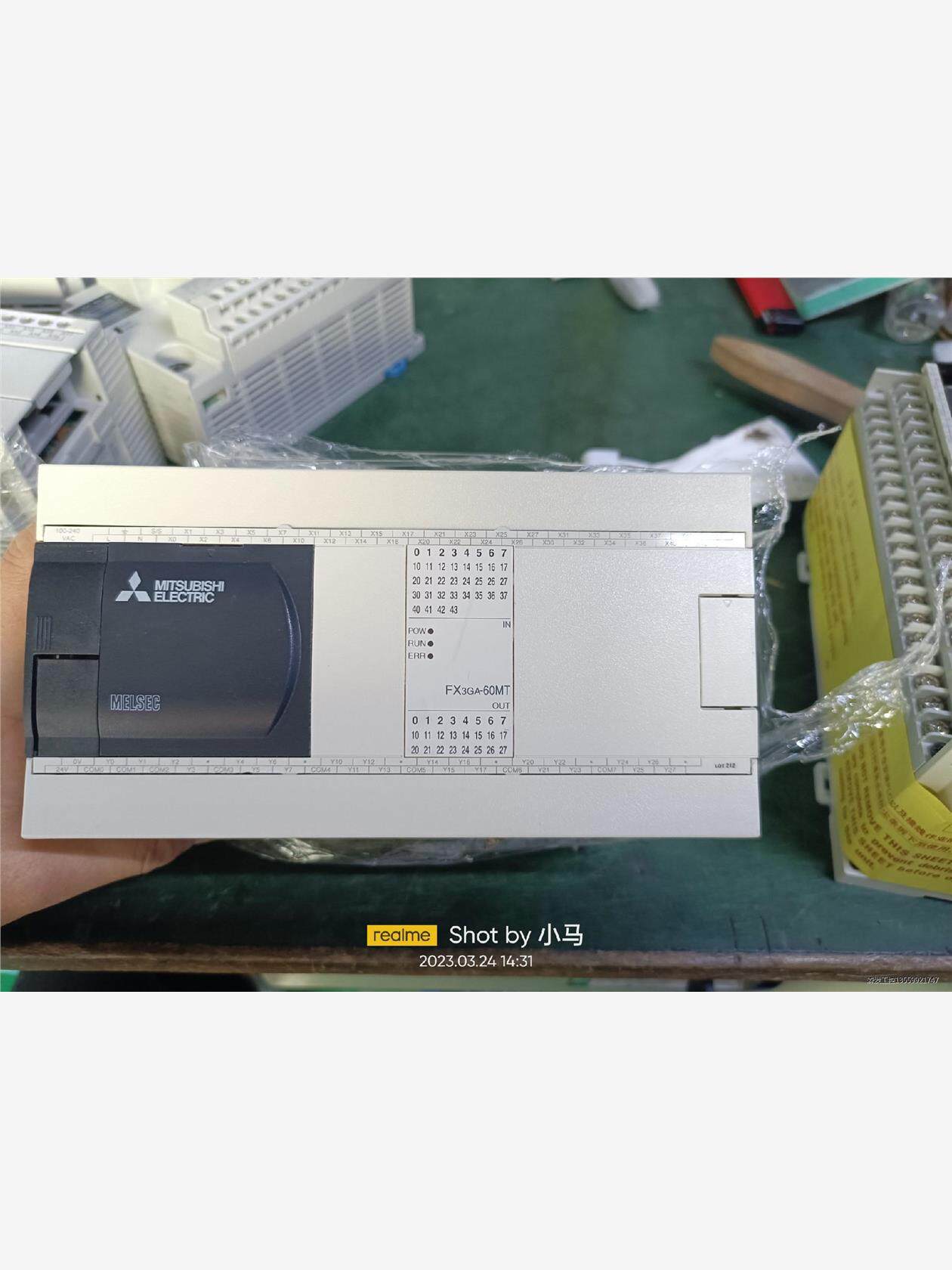 原装PLC三菱FX3GA-60MT-CM功能包好用