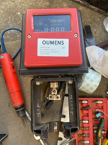 OUMENS欧门氏电动阀门驱动器 执行器TR5000-X24