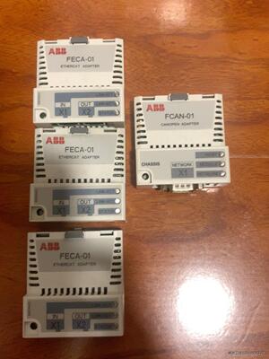 abb变频器总线模块通讯模块FECA-01  FCAN-01