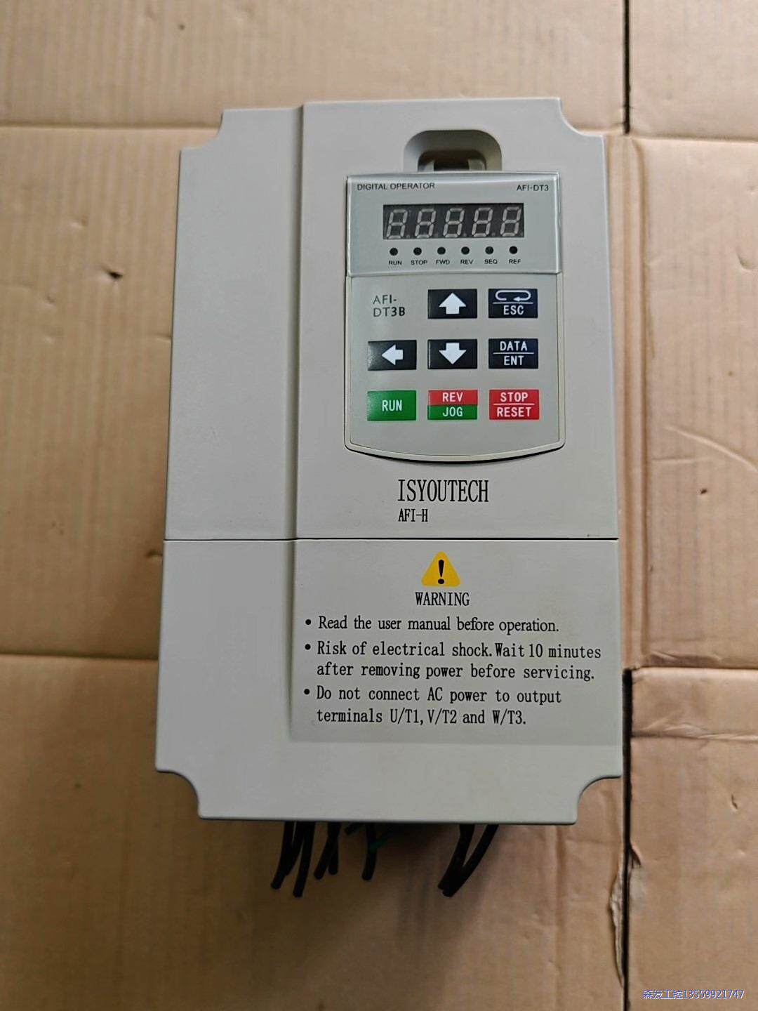 ISYOUTECH意匠变频器AFI055H43B 成色如图议价商品