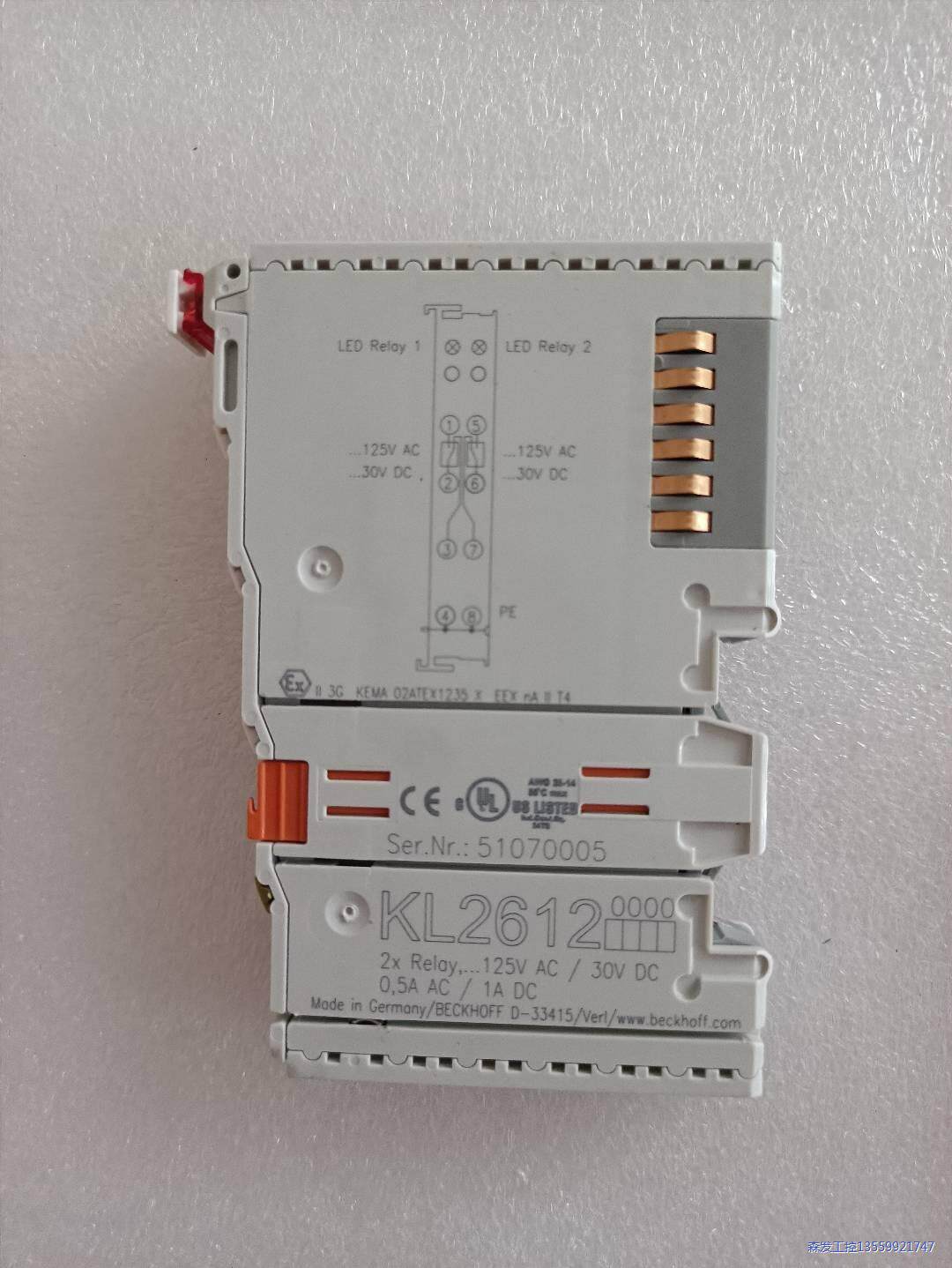 KL2612德国原装正品进口BECKHOFF倍福KL2612议价商品
