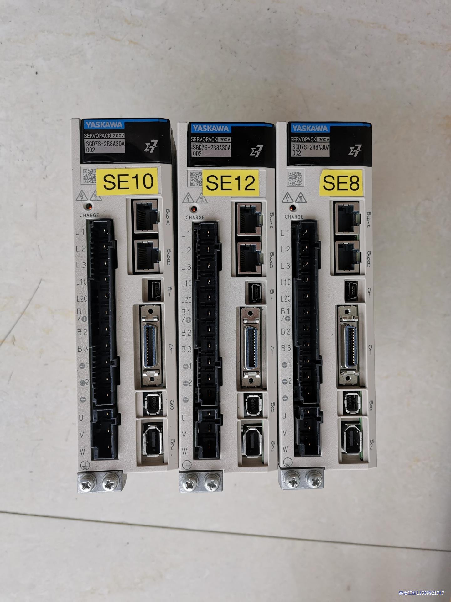 安川SGD7S-2R8A30A002伺服驱动器 安川M3总线议价商品
