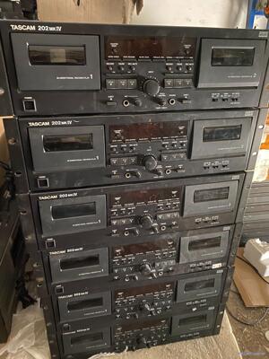 tascam 202mkiv录音带卡带卡座机，专业录音机，单位议价商品