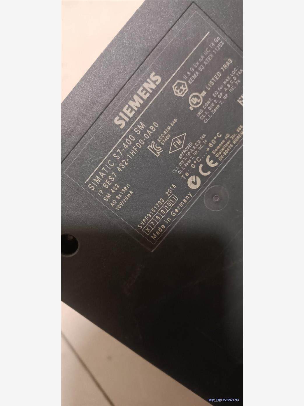 西门子PLC控制器 S7-400 432-1HF00-0AB议价商品