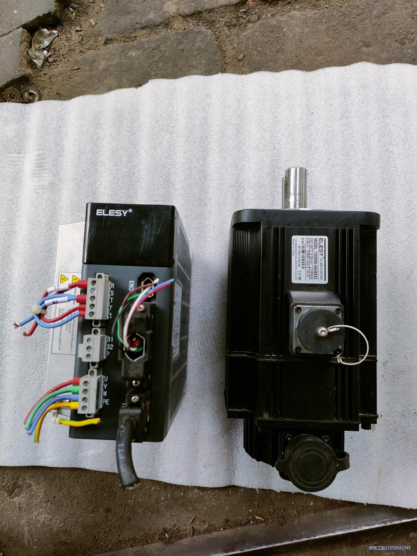 130EMA-060BE42伊莱斯抱闸伺服电机，带刹车，6.议价商品