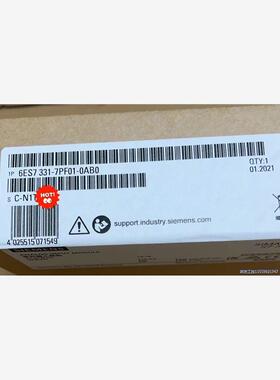 SIEMENS/西门子全新未拆封6ES7331-7PF01-议价商品
