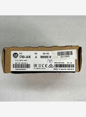 AB罗克韦尔可编程控制器模块，型号1769-IA16，全新已议价商品