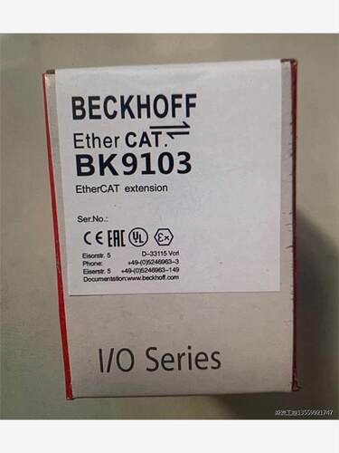 倍福模块 BK9103 原装正品 包装齐全
