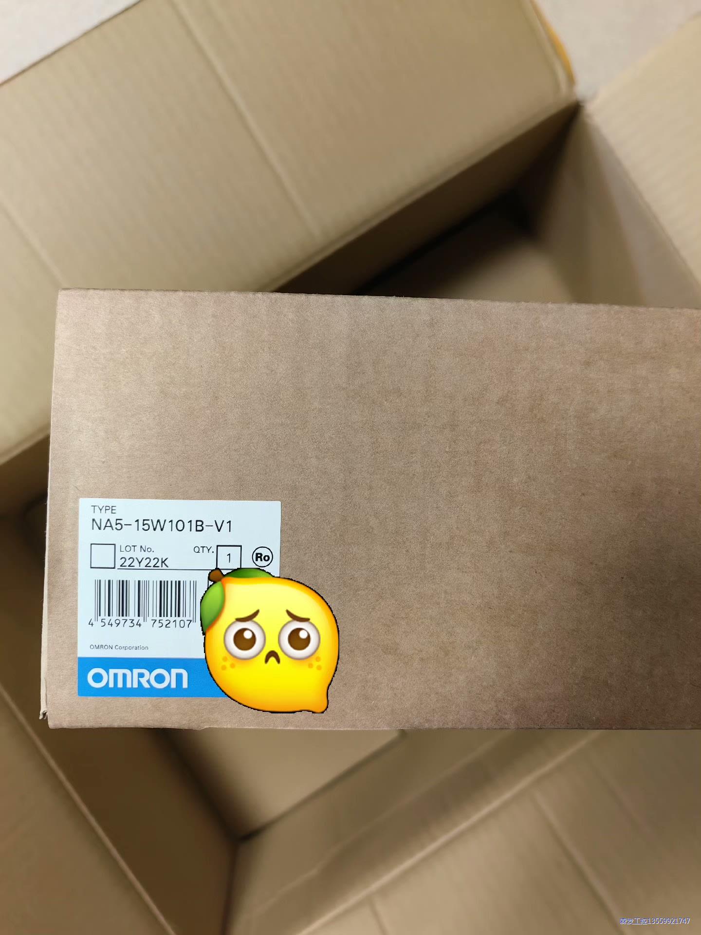 全新PLC人机界面 触摸屏 欧姆龙NA5-15W101B-V议价商品