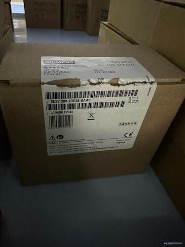 西门子288-2DR08,EM DR08模块 全新仅开封议价商品