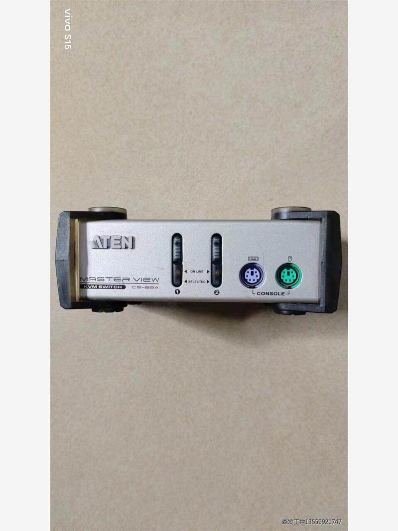 ATEN宏正正品 CS一82A  2口 PS/2 KVM多电