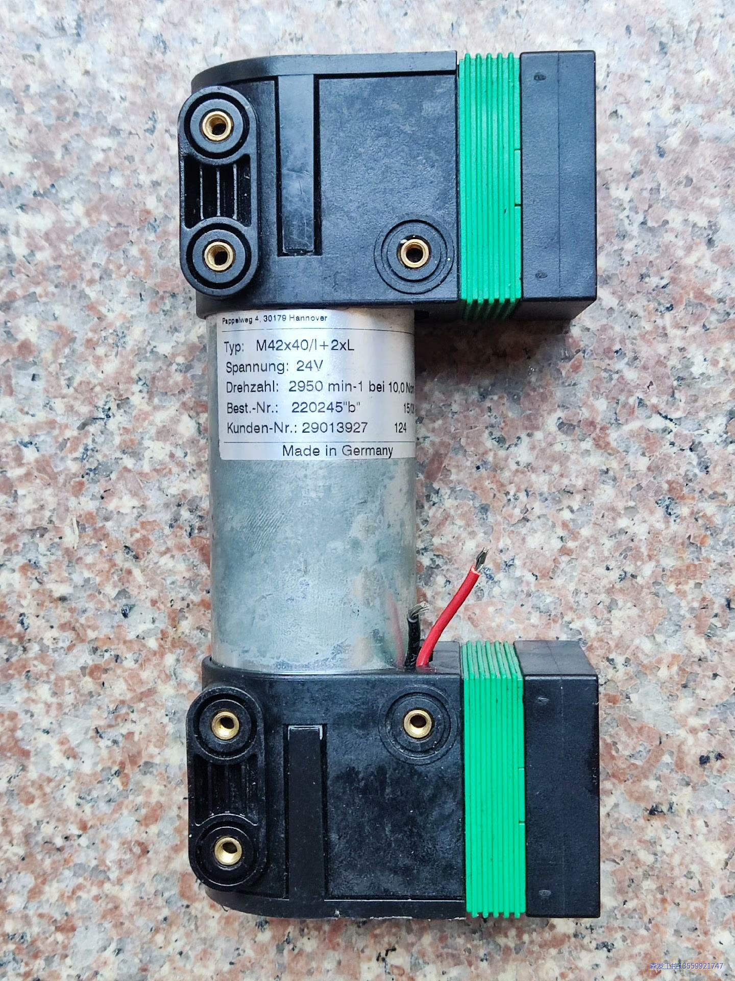 拆机THOMAS双头直流隔膜真空泵ANR:70060006议价商品