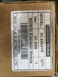 信捷PLC模块XC-E8X8YR，全新没用过盒子脏了当旧的处议价商品