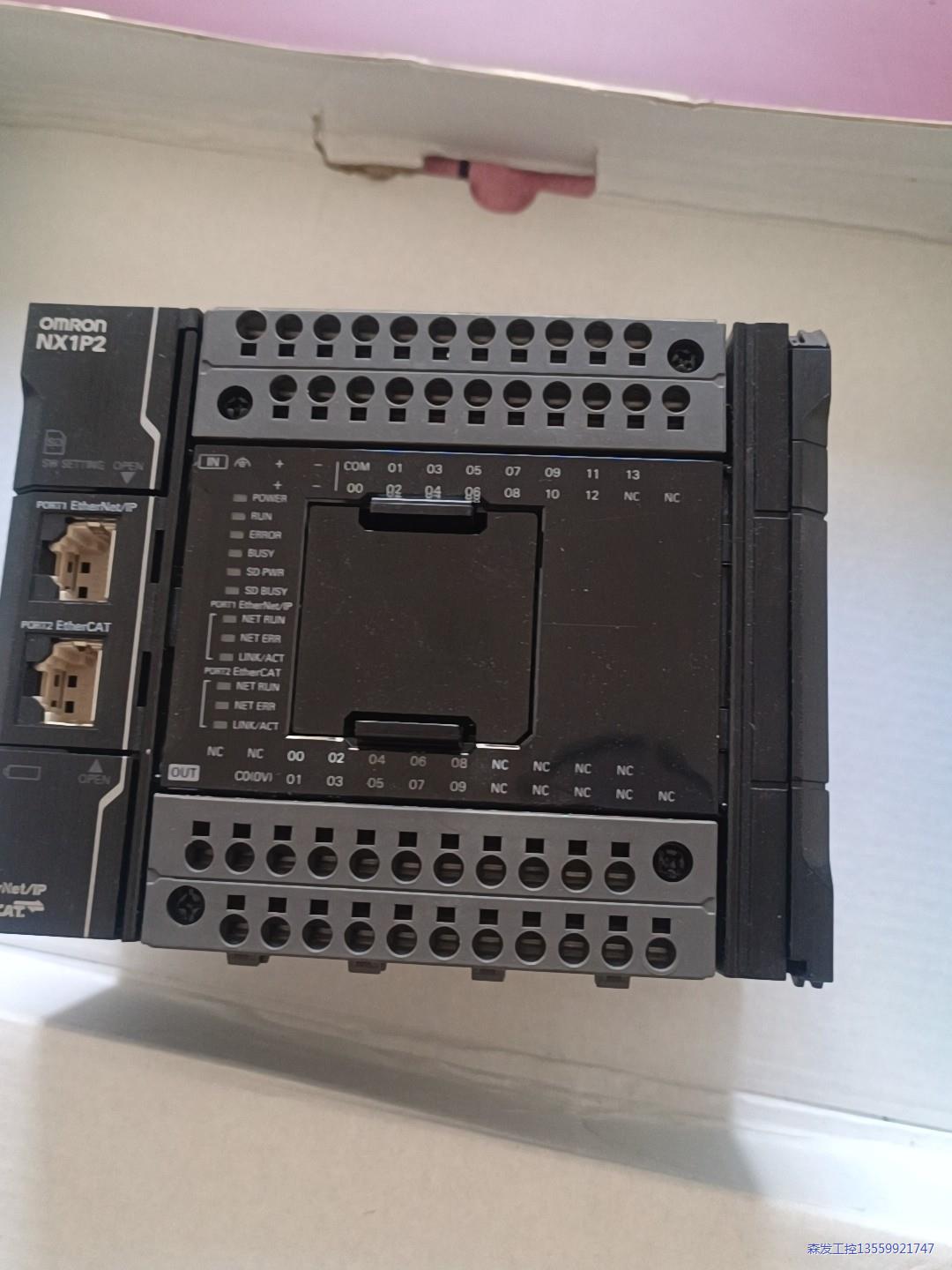PLC欧姆龙PLC NX1P2-9024DT 原装,全新无包议价商品