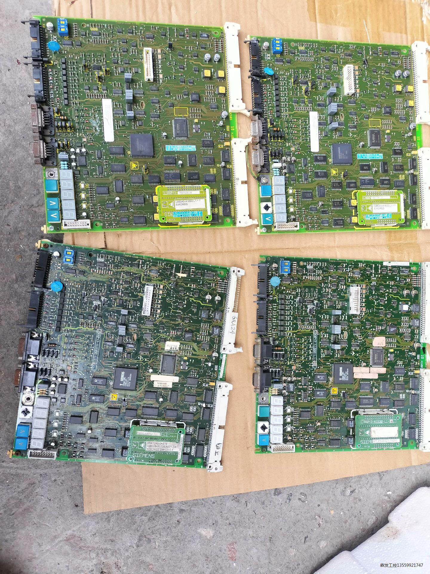 C98043-A1600-L1-/18 西门子调速器主板拆机