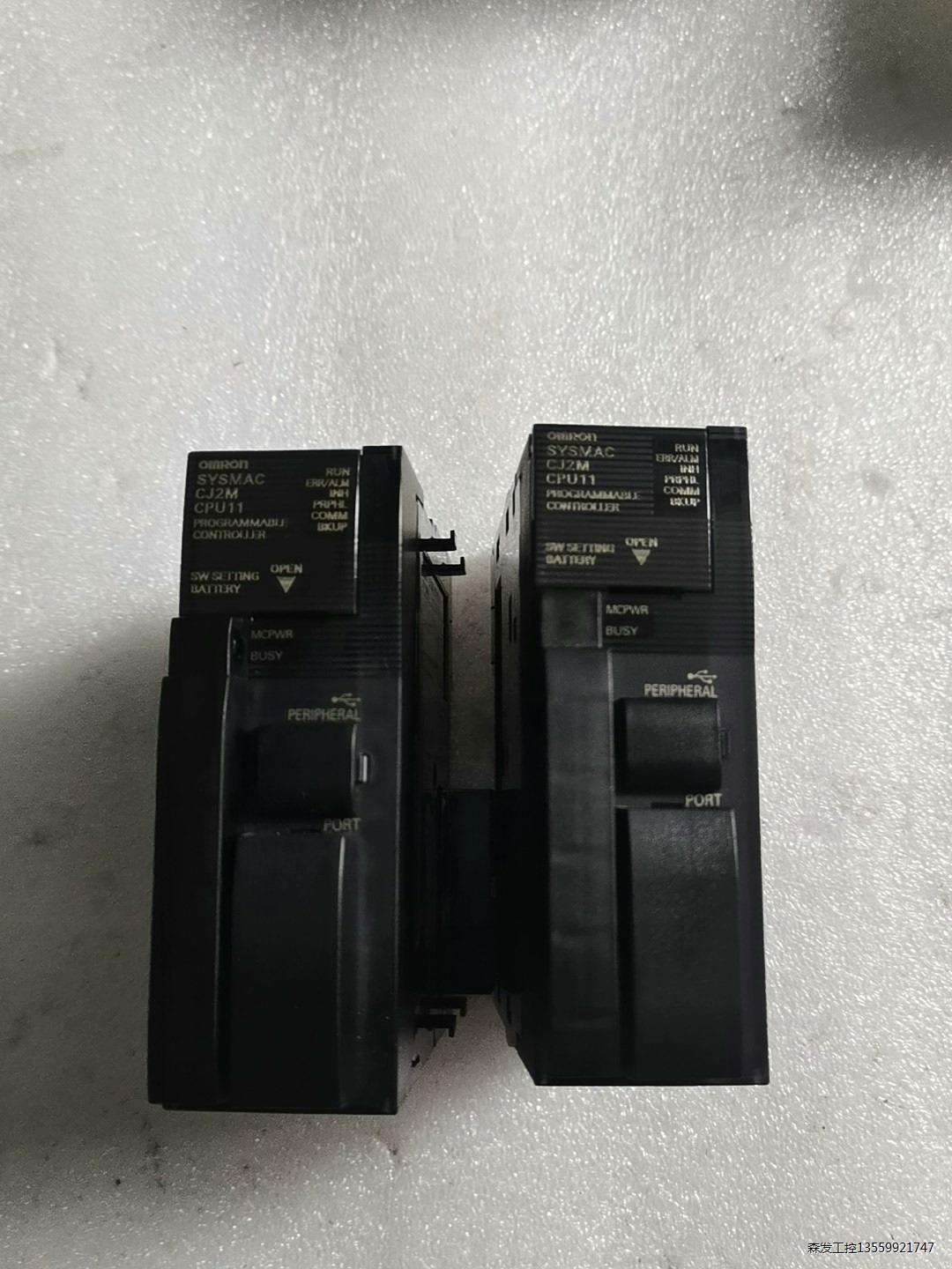 欧姆龙PLC CJ2M-CPU11拆机 拍前询价