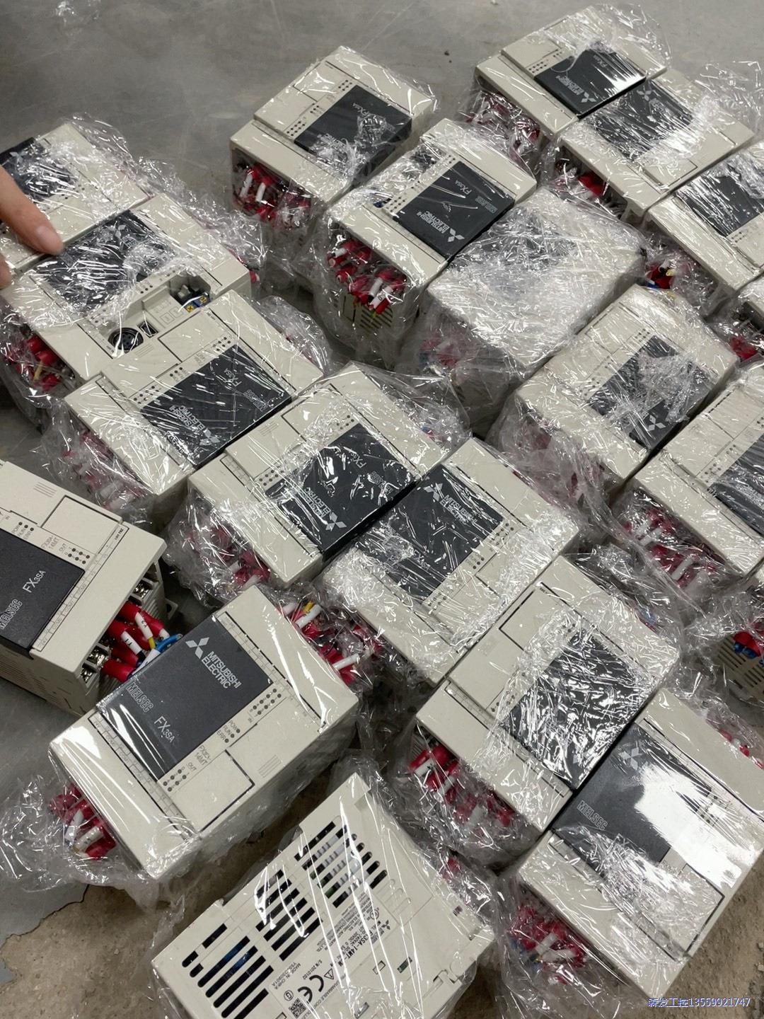 三菱PLC FX3SA-14MT-CM 14点晶体管 二手拆议价商品