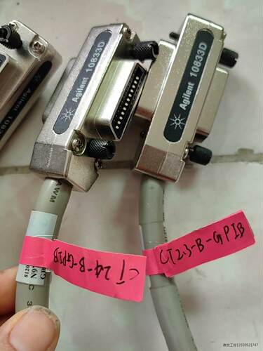 Agilent 10833A ，有4条，GPIB延长线108