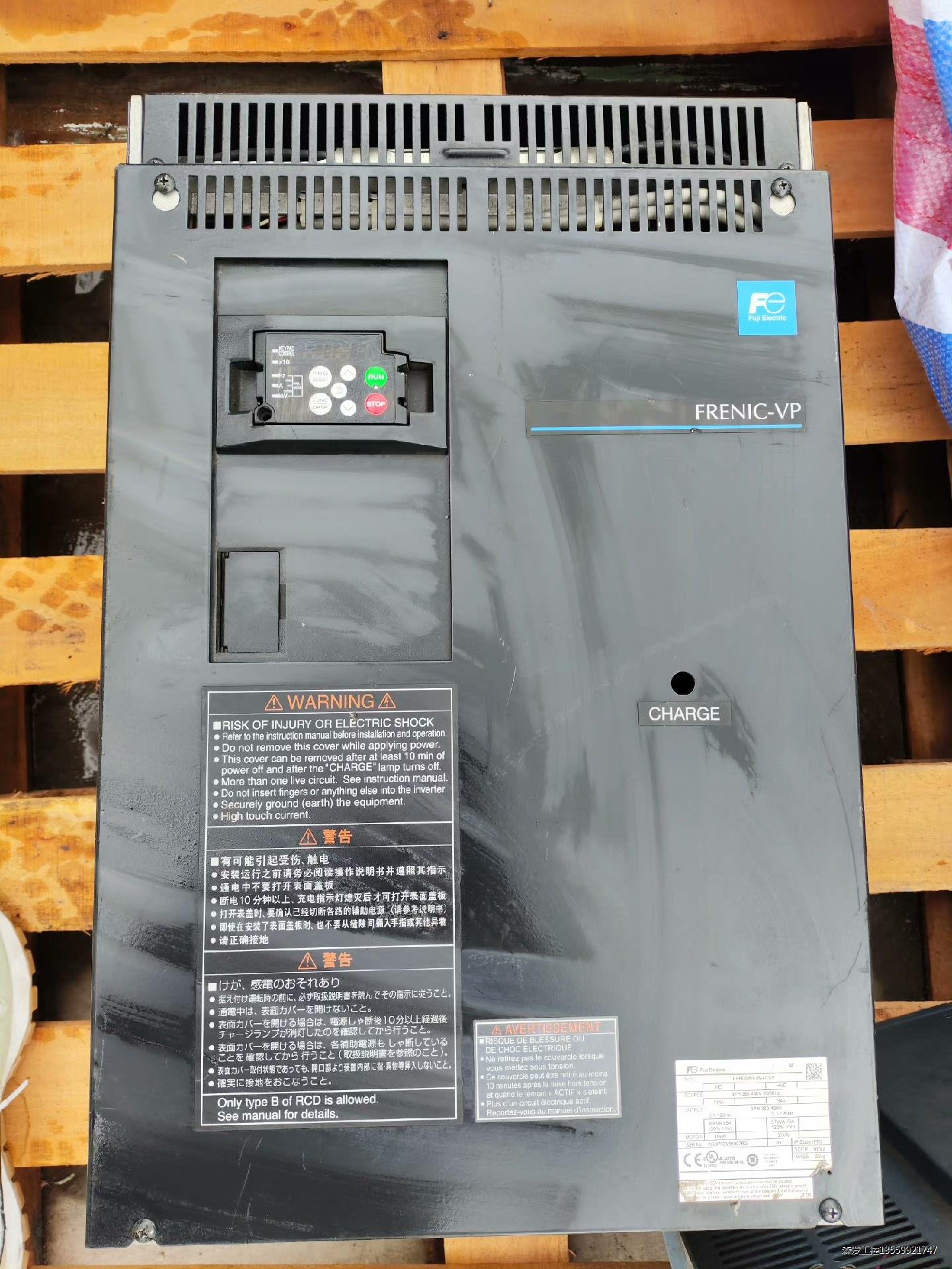 富士变频器FRN0085F2S-4CXS 37KW 拆机包好