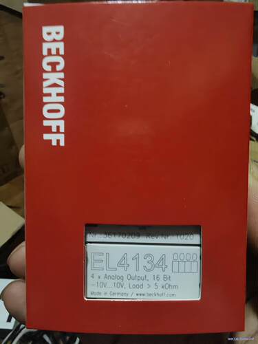 倍福EL4134全新原装正品，有需要的老板带走议价商品