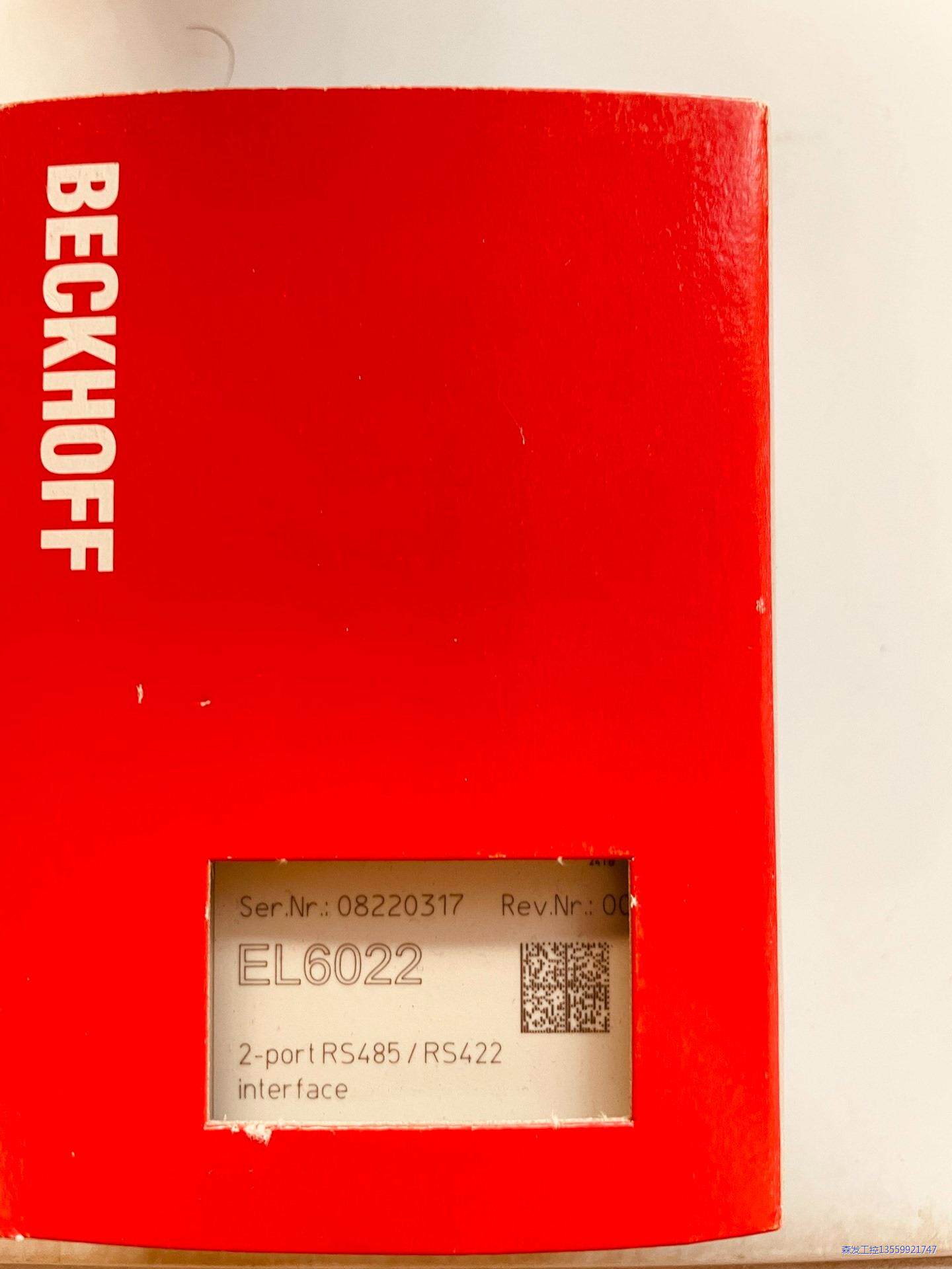 倍福BECKHOFF ，EL6022，原装，正品，全新，现货议价商品