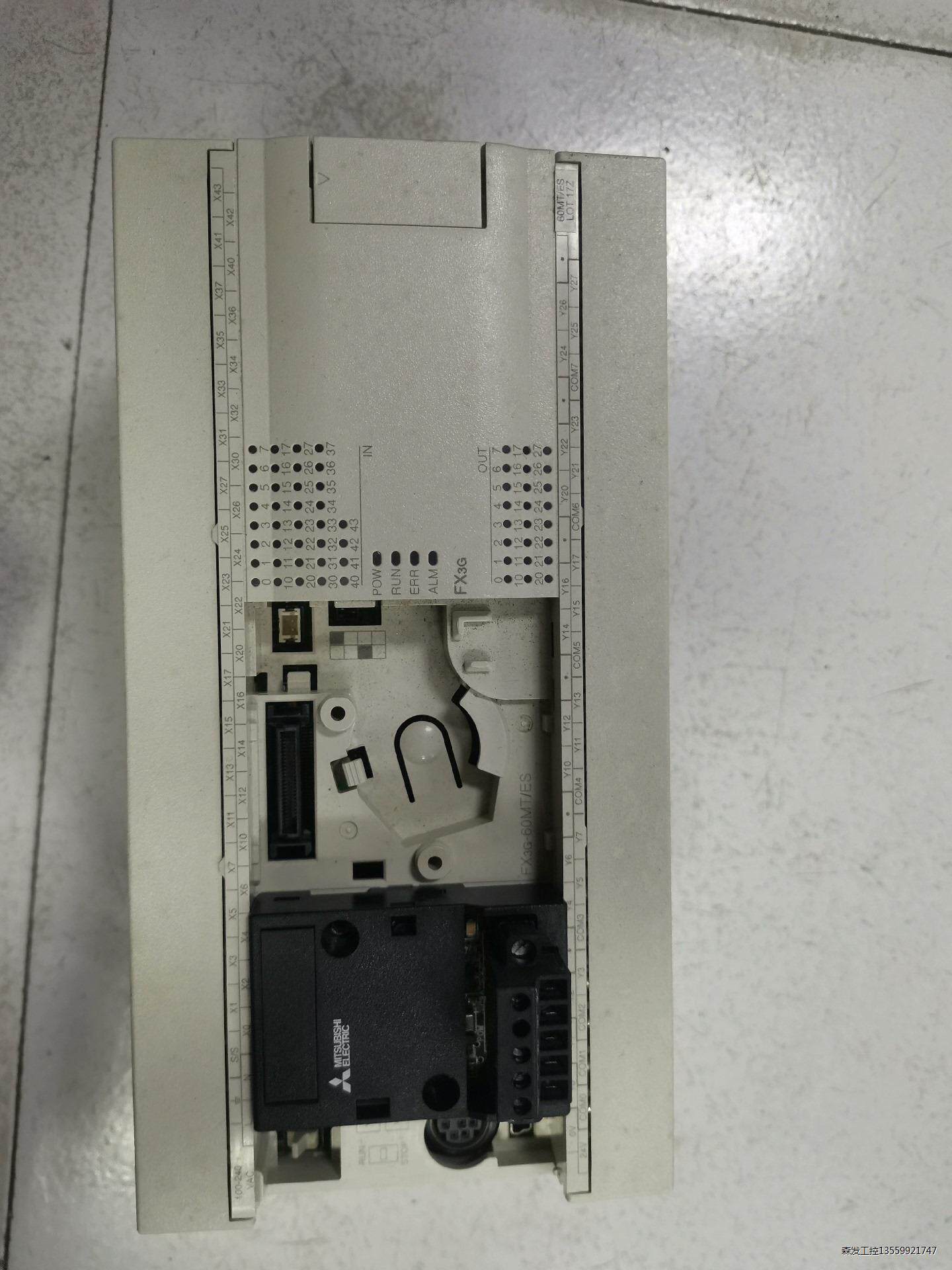 三菱PLC，FX3G-60MT，实图拍摄，功能正常，原装的，