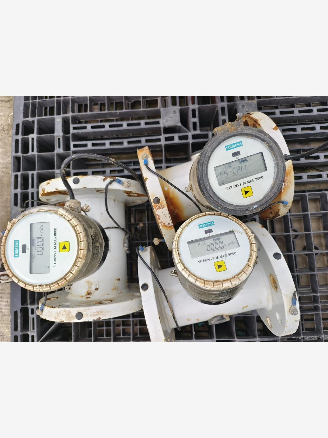 西门子电磁水表流量计 MAG8000 ,功能完好,议价商品