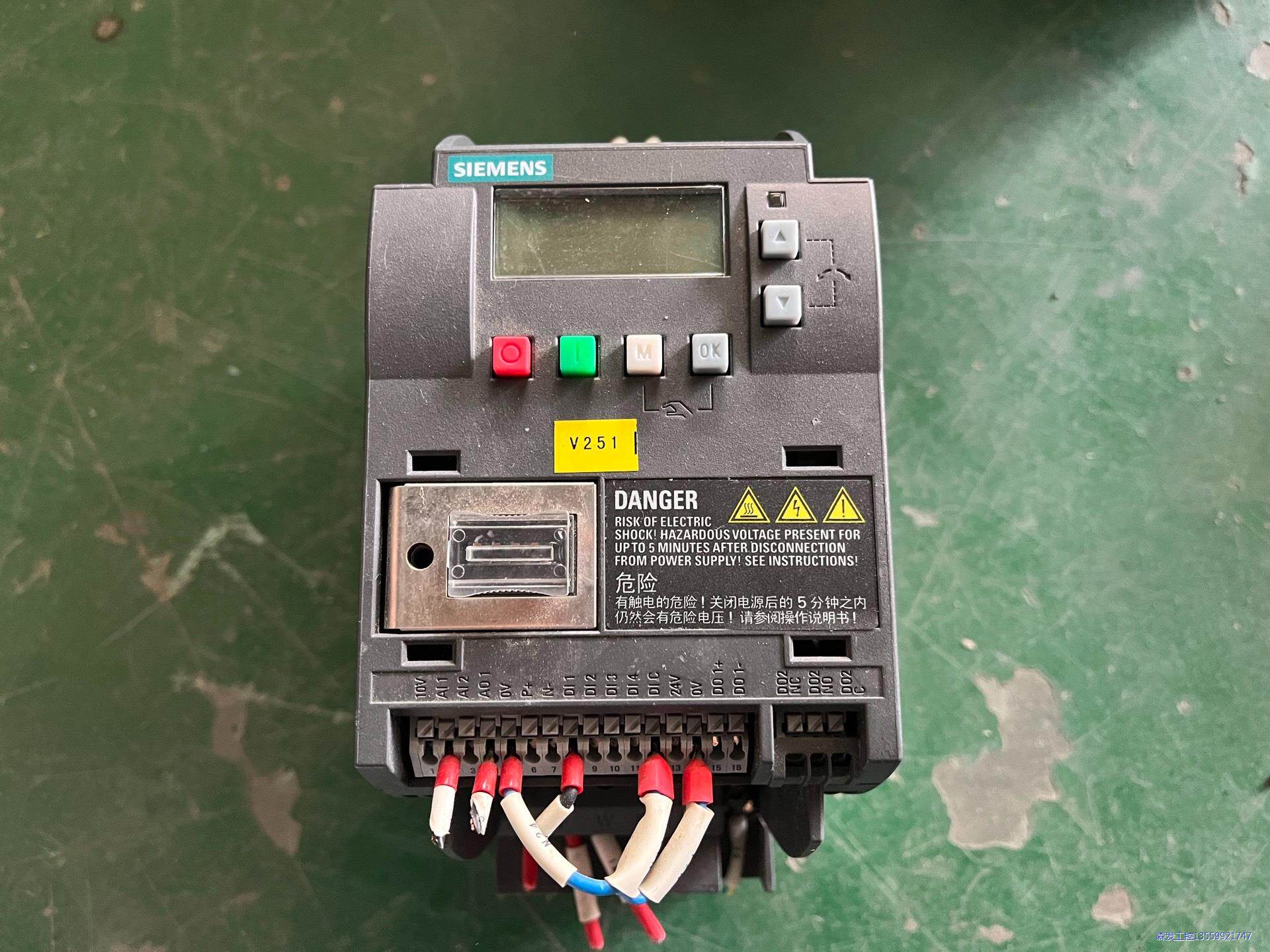 西门子V20变频器 2.2kw 6SL3210-5BE22-议价商品