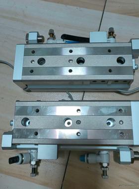 台湾CAAP滑台气缸MXQ20-75A，拆机件，几乎全新，库