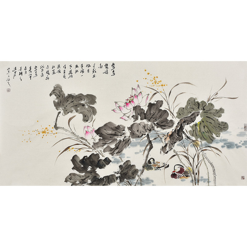 国家一级美术师爱新觉罗·启顺手写毛笔字书法隶书作品天道酬勤