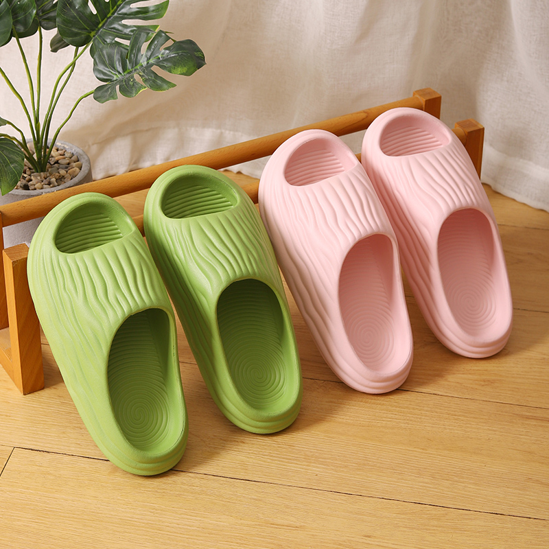 情侣厚底踩屎感EVA外穿凉拖鞋