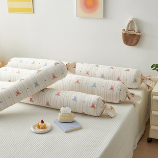 少女心糖果全棉床头靠背床上纯棉榻榻米防撞靠垫宿舍可拆洗腰靠枕