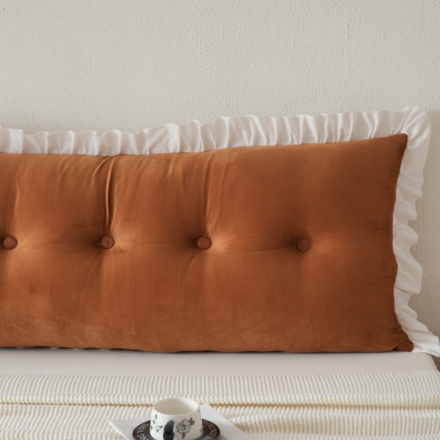 韩式床头靠垫软包护腰靠枕公主风卧室床上靠背宿舍单人可拆洗软垫,居家布艺,床头靠垫,淘宝优惠券,粉丝福利购,淘宝优惠卷