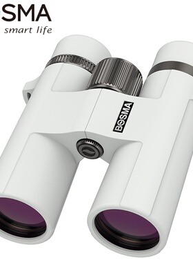 博冠（BOSMA）鹭10X42炫彩双筒望远镜高清高倍微光夜视户外观景演
