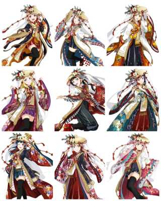 LoveLive Sunshine 水团 正月篇 觉醒cos