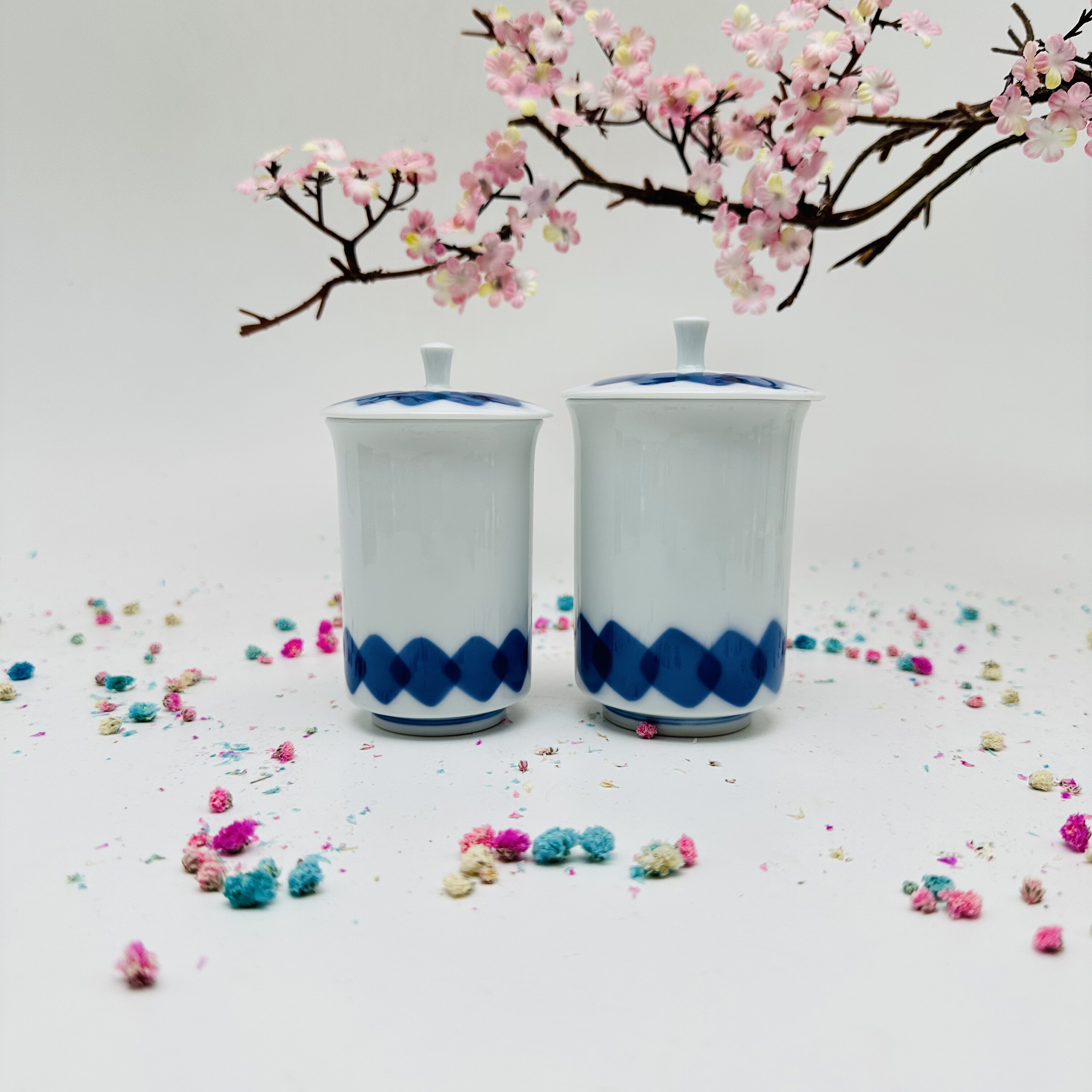 深川製｜宫内厅｜御用精品｜优质夫妻盖杯