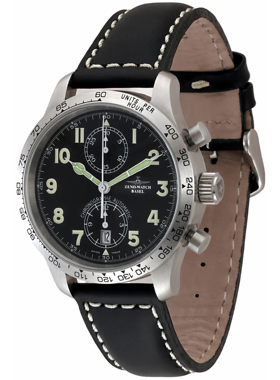 ZENO欧美腕表芝诺飞行紫自动机械机芯ETA7750M蓝宝石限量9557-2T