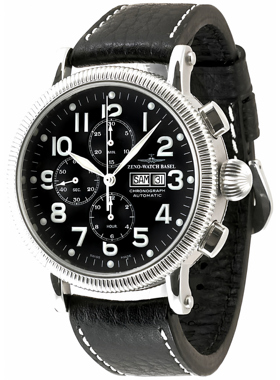 ZENO欧美腕表芝诺古典自动机械机芯ETA7750蓝宝石限量88077TVDD