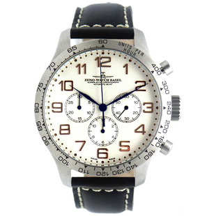 ZENO欧美腕表芝诺飞行自动机械机芯计时测速蓝宝石限量8559TH