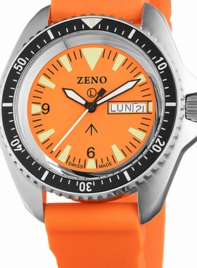 ZENO欧美腕表芝诺机械ETA2836蓝宝石专业防水300米ZWB4