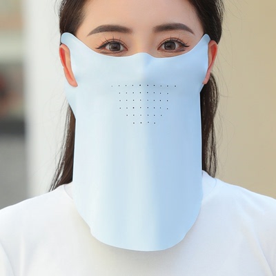 防晒面罩工厂直销女夏