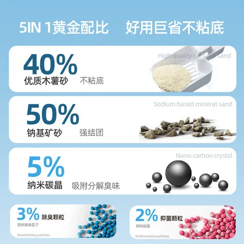 大袋木薯包邮膨润土豆腐猫砂宠物用品沙斤无尘除臭猫舍4010kg猫砂