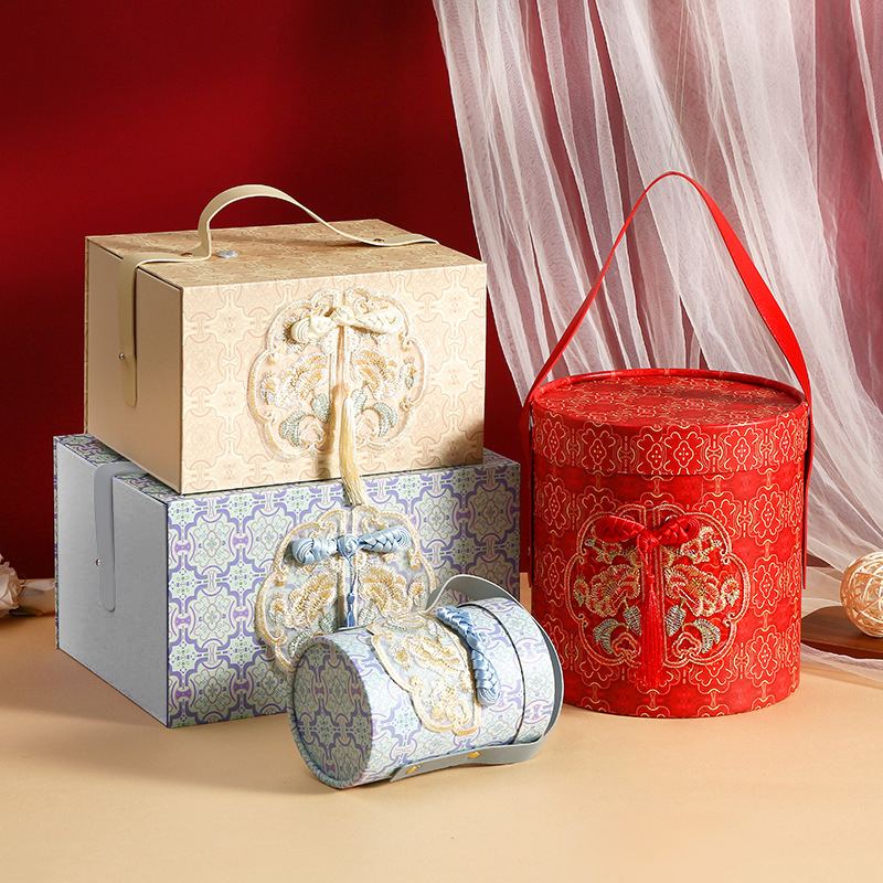 伴娘伴手礼盒礼物盒生日包装礼盒空盒子结婚回礼盒高级大号