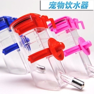 宠物喝水器 宠物饮水器 挂式水狗用品 狗笼兔笼滚珠自动水壶