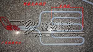 特氟龙加热管 铁氟龙(聚四氟乙烯)电镀发热管 防腐蚀电热管