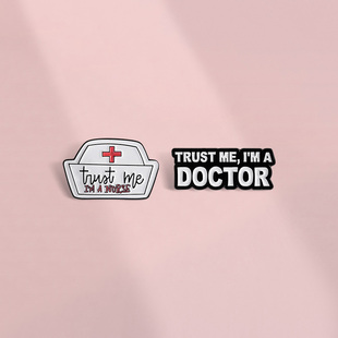 医生护士系列胸针医疗系列胸章金属徽章男女衣服包包配饰饰品