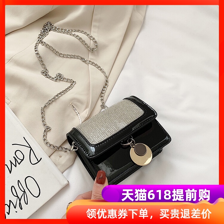 小包包迷你网红同款ins超火韩版洋气可爱学生bling超闪单肩口红包